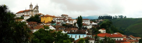 Vista do Grande Hotel Ouro Preto